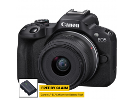 Canon EOS R50 KIT RF-S 18-45MM STM (Black) (Promo Cashback Rp 2.000.000)